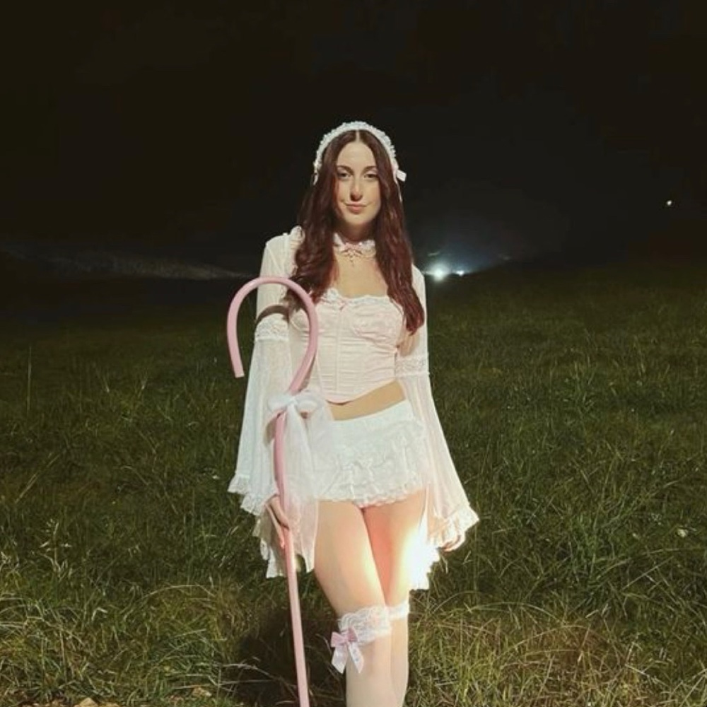 Lil bo peep Halloween costume!